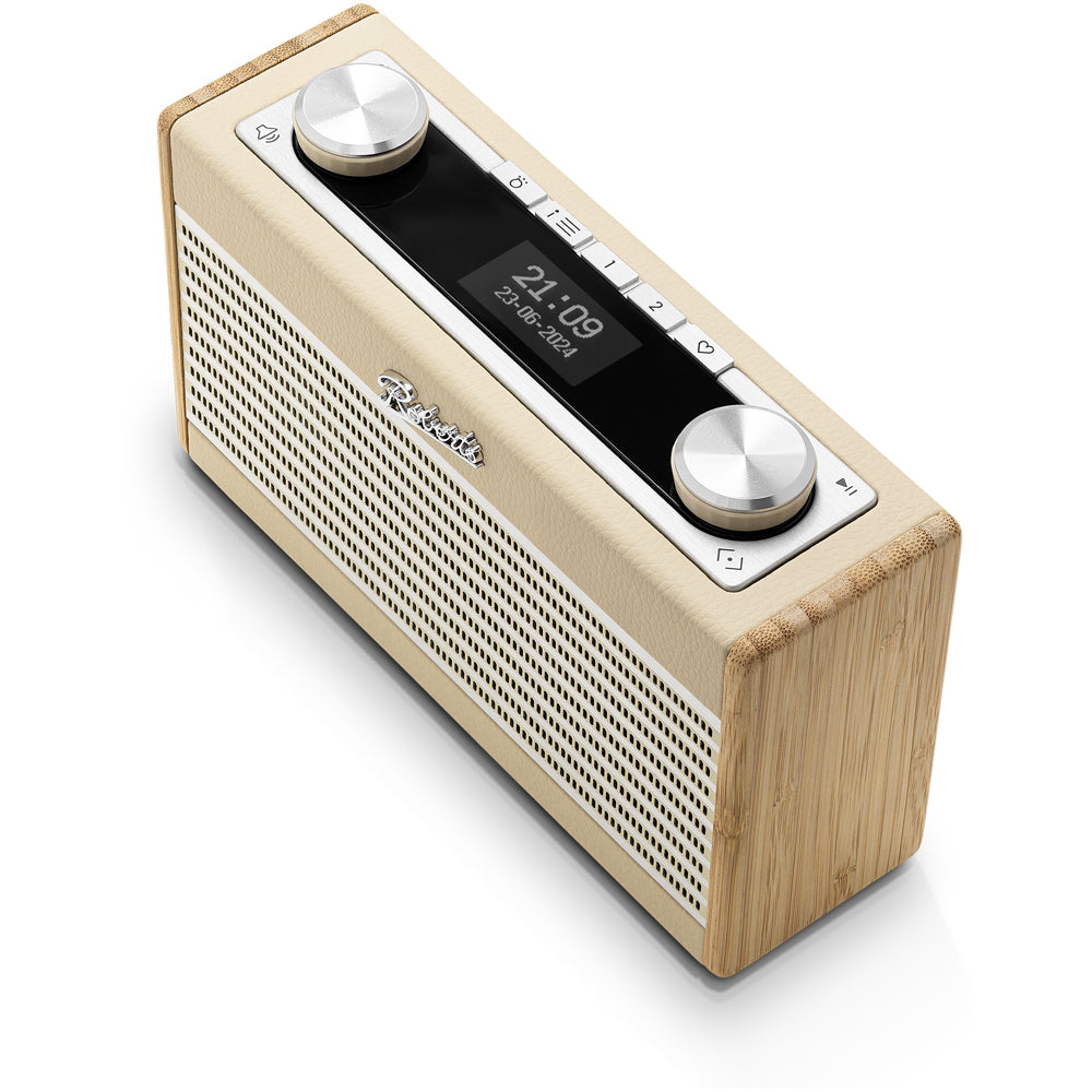 Roberts Rambler Uno DAB DAB+ FM RDS Bluetooth Digital Radio Pastel Cream