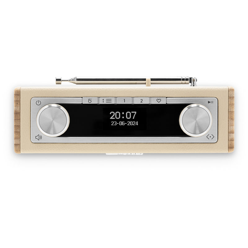 Roberts Rambler Uno DAB DAB+ FM RDS Bluetooth Digital Radio Pastel Cream