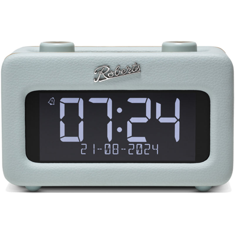 Roberts Revival Rest DAB DAB+FM Bluetooth Bedside Clock Radio Duck Egg