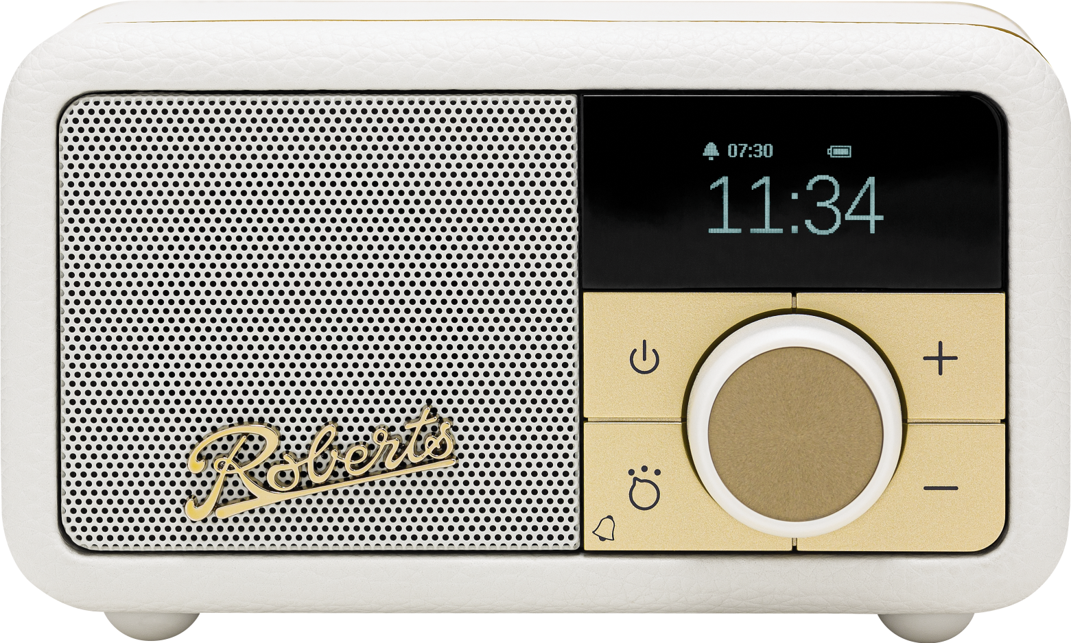 Roberts Revival Petite 2 DAB DAB+ Bluetooth Rechargeable Digital Radio Pastel Cream