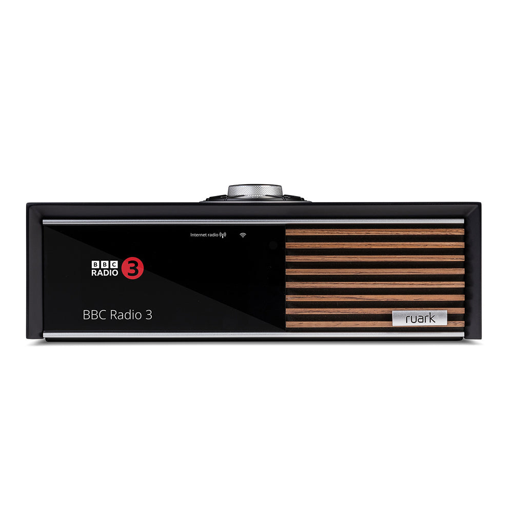 Ruark R610 DAB DAB+ FM Internet Radio Bluetooth Wi-Fi Wireless All In One Streaming Music Console Charcoal