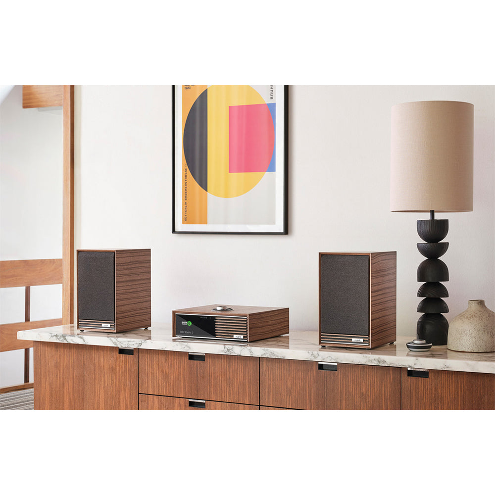 Ruark Sabre-R Bookshelf Speakers Pair Fused Walnut