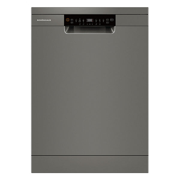 Schonhaus DWSF0115FSBG Freestanding Full Size Dishwasher Graphite with 15 Place Settings