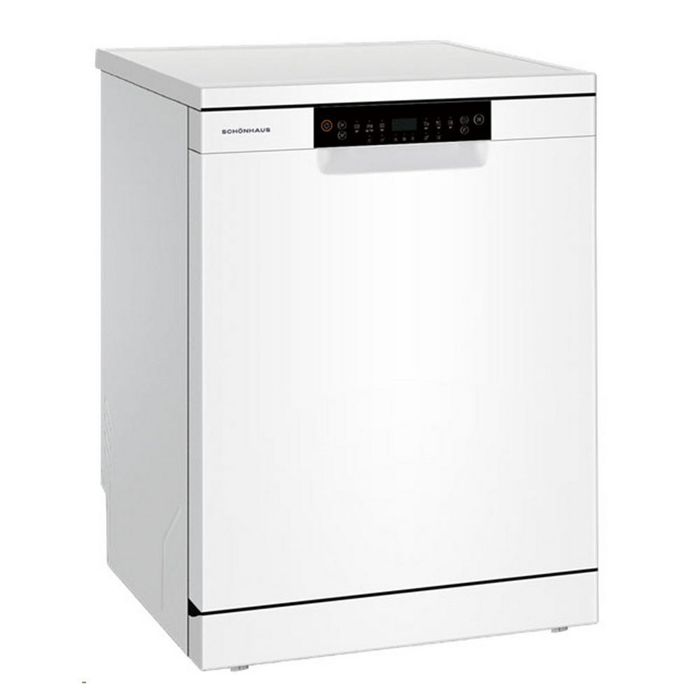 Schonhaus DWSF0115FSBW Freestanding Full Size Dishwasher White with 15 Place Settings