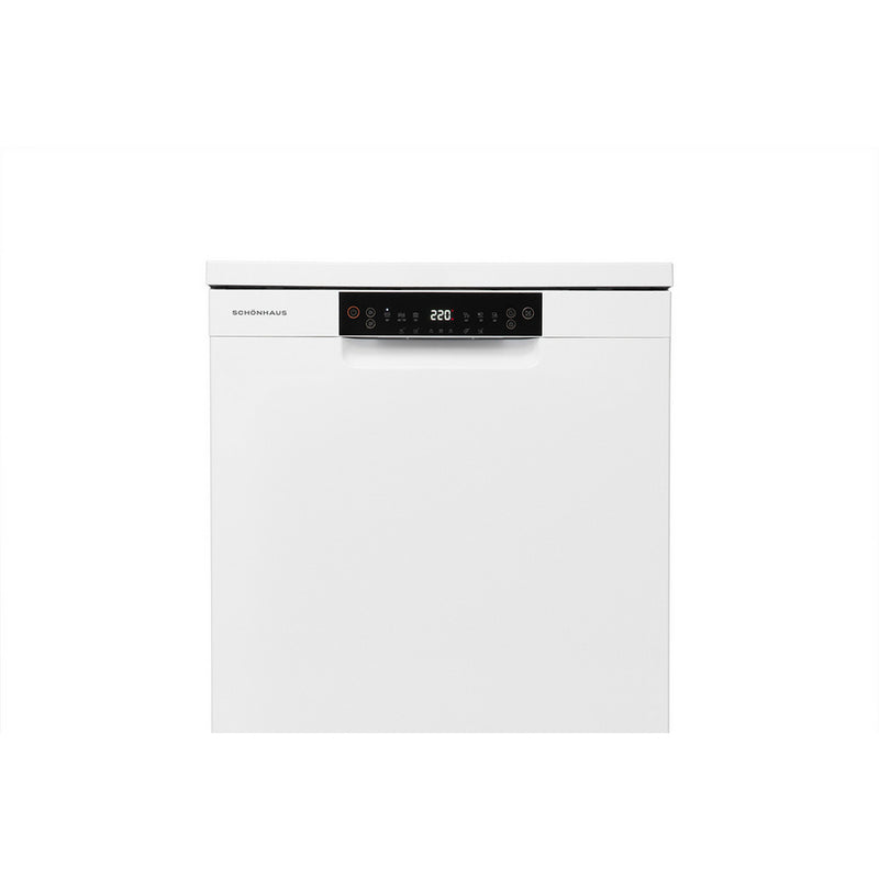 Schonhaus DWSF0115FSBW Freestanding Full Size Dishwasher White with 15 Place Settings