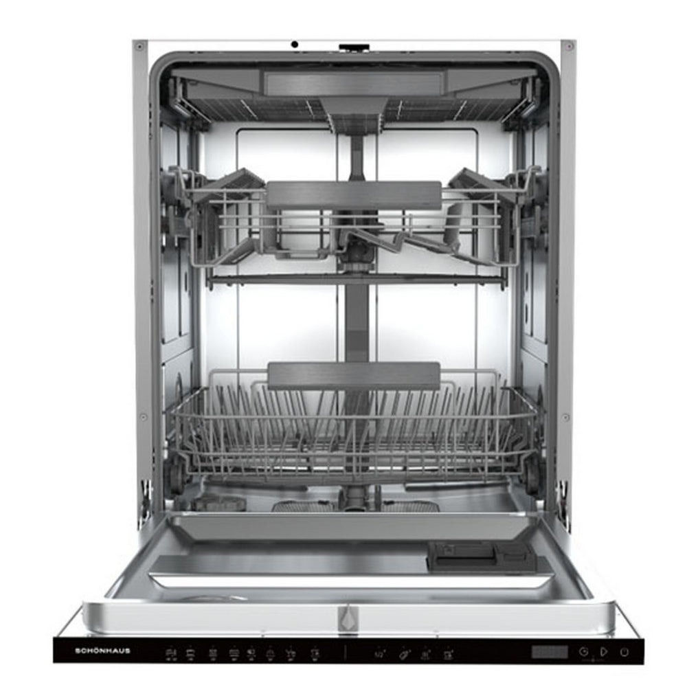 Schonhaus DWSI0115FSB Full Size Built In Dishwasher with 15 Place Settings