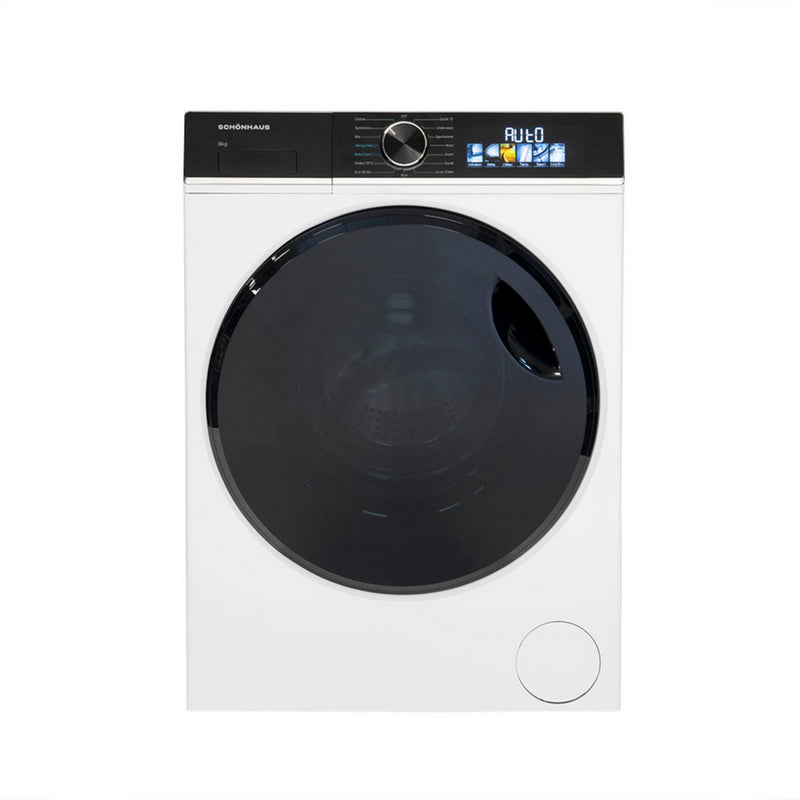 Schonhaus WMSF01814AW 8kg 1400 Spin Freestanding Washing Machine White