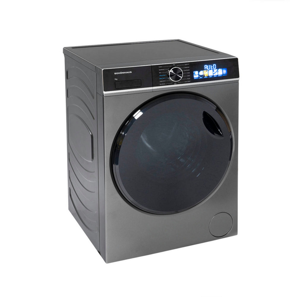 Schonhaus WMSF01914AG 9kg 1400 Spin Freestanding Washing Machine Graphite