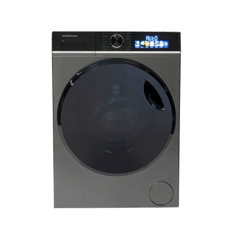 Schonhaus WMSF01914AG 9kg 1400 Spin Freestanding Washing Machine Graphite