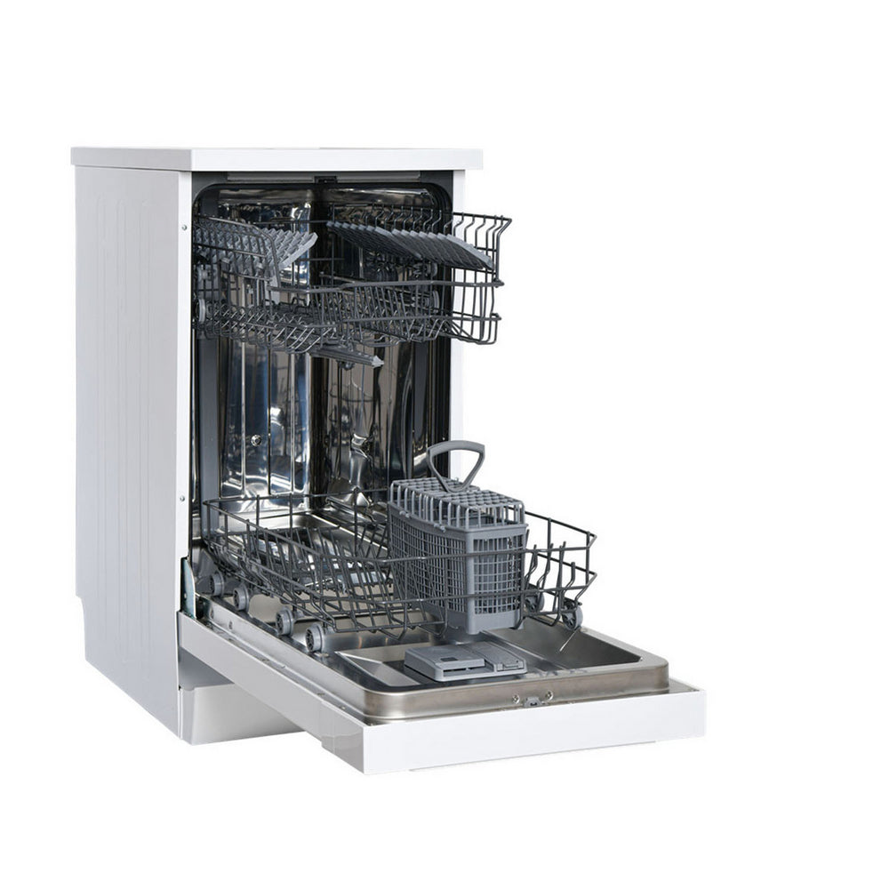 Sensis DWF0110SLEW Freestanding Slimline Dishwasher White with 10 Place Settings