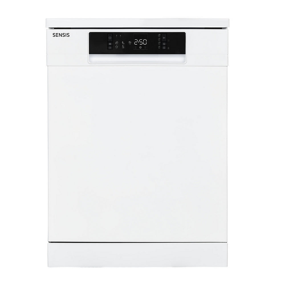 Sensis DWF0114FSDW Freestanding Full Size Dishwasher White with 14 Place Settings