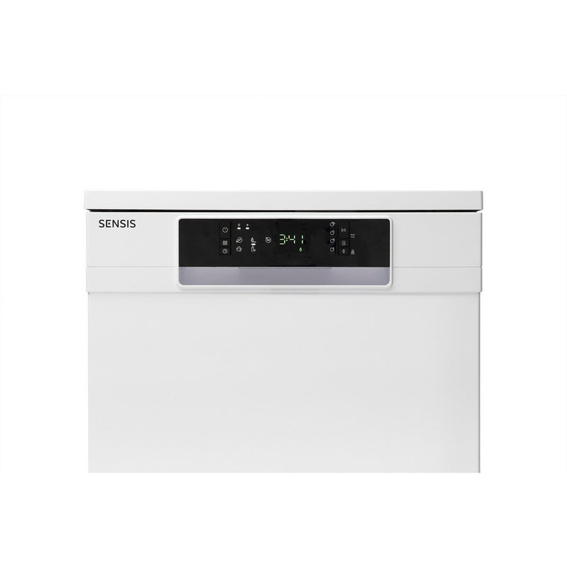 Sensis DWF0114FSDW Freestanding Full Size Dishwasher White with 14 Place Settings