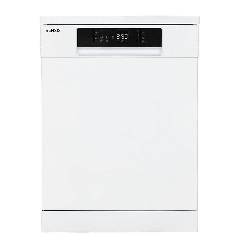 Sensis DWF0114FSDW Freestanding Full Size Dishwasher White with 14 Place Settings