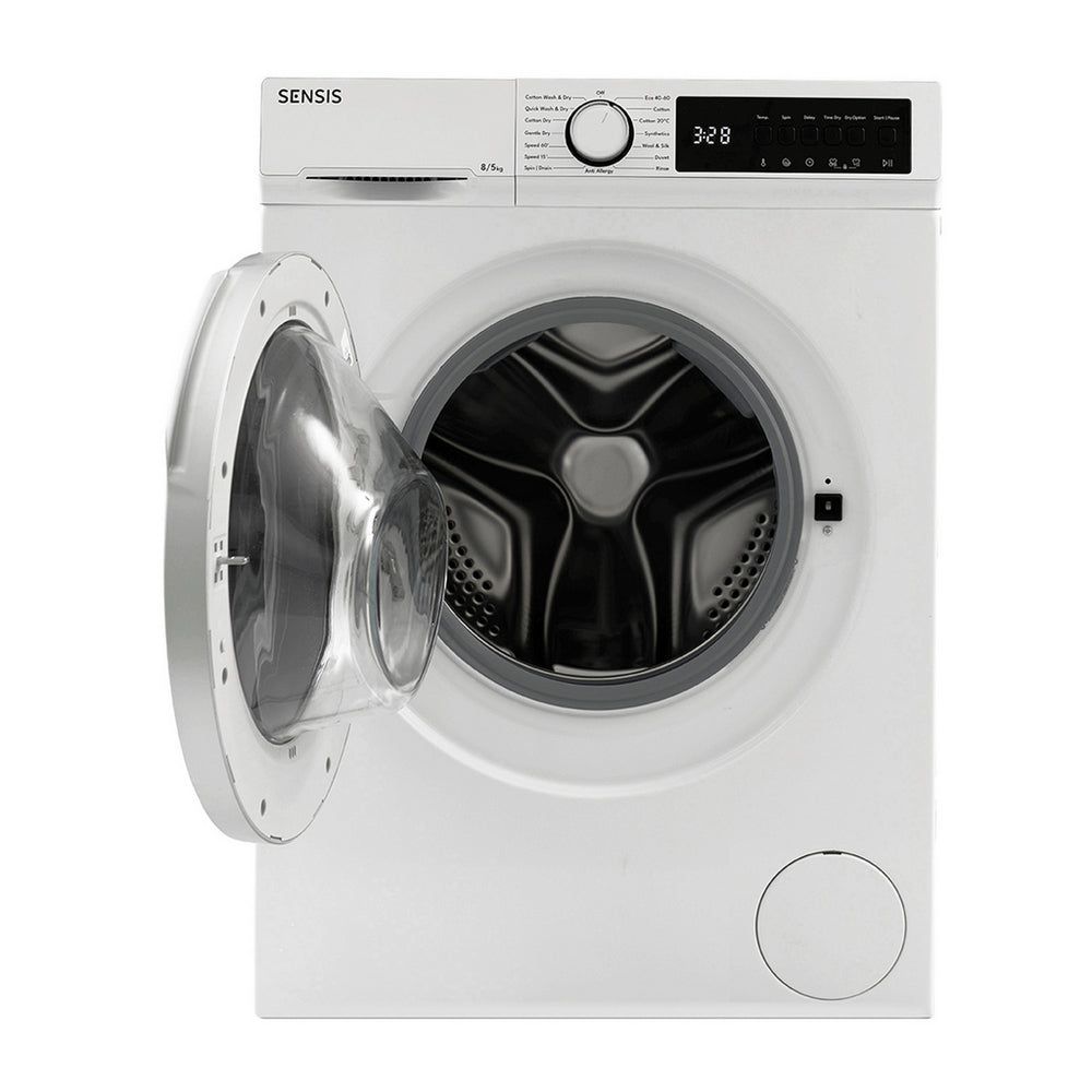 Sensis WDF018514AW 8+5kg 1400 Spin Washer Dryer White Door Open