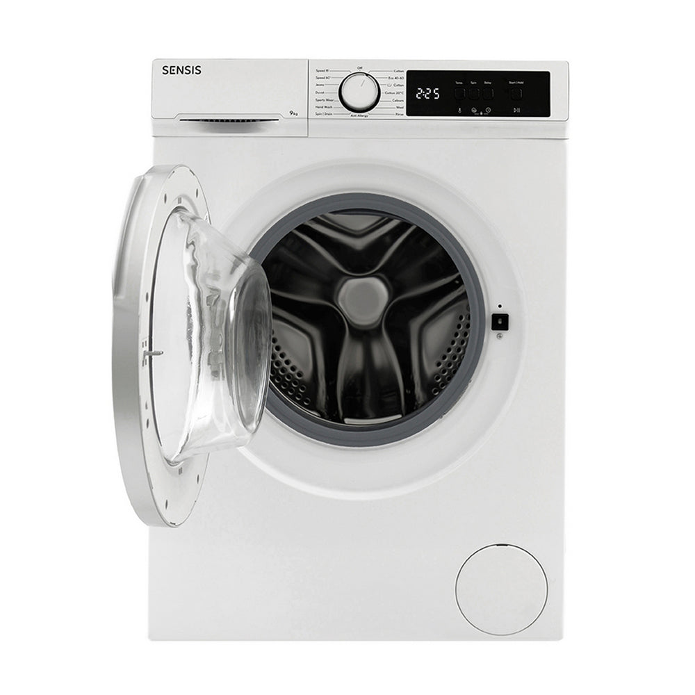 Sensis WMF01914AW 9kg 1400 Spin Washing Machine White