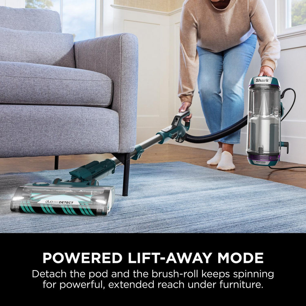 Shark AZ3900UKT PowerDetect Powered Lift-Away Upright Pet Vacuum Cleaner Dark Teal