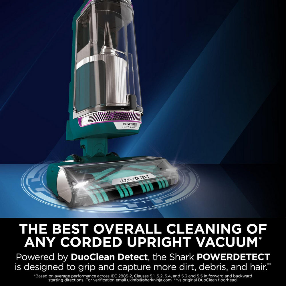 Shark AZ3900UKT PowerDetect Powered Lift-Away Upright Pet Vacuum Cleaner Dark Teal CLEARANCE