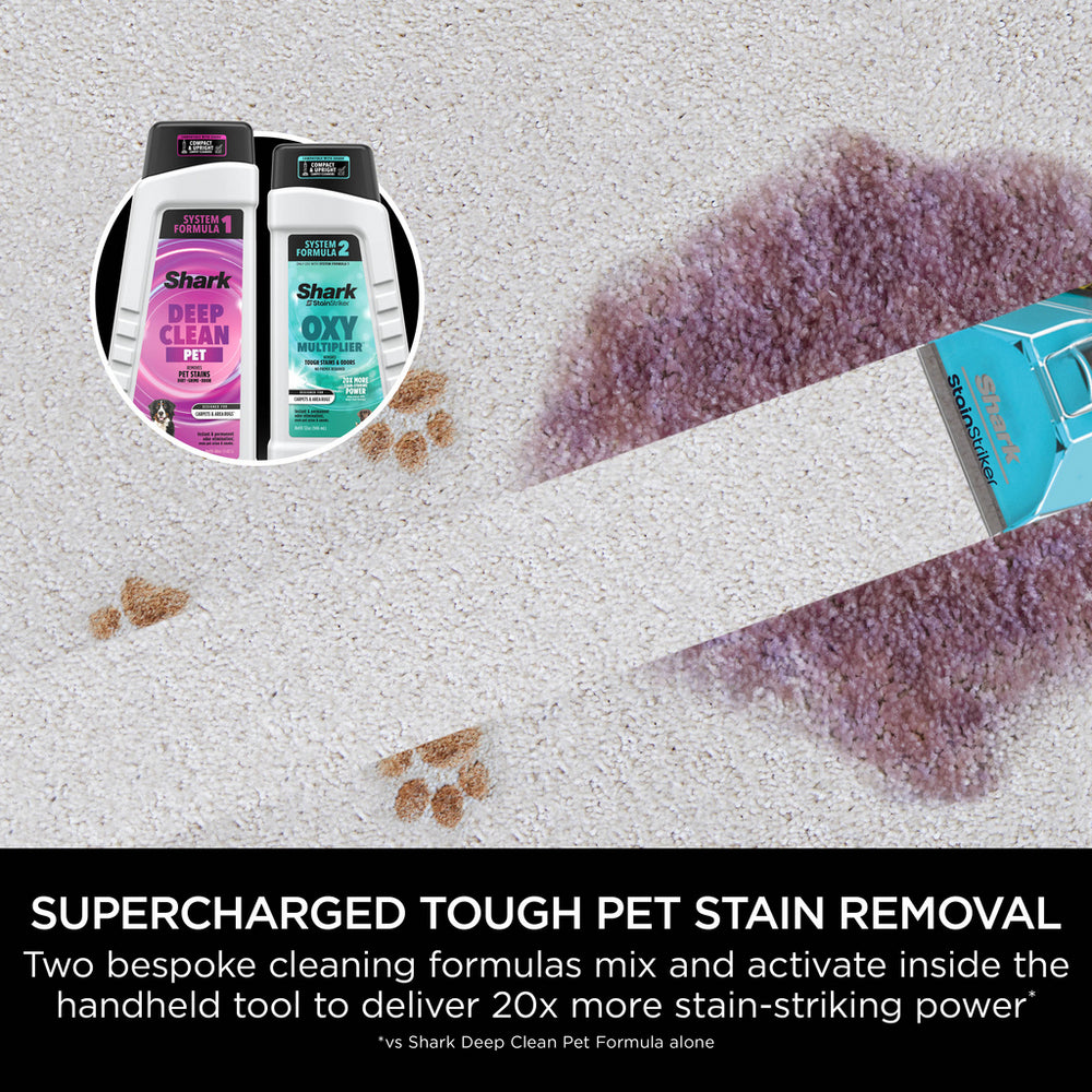 Shark EX300UK CarpetXpert HairPro Pet Deep Carpet Cleaner with Built-In StainStriker