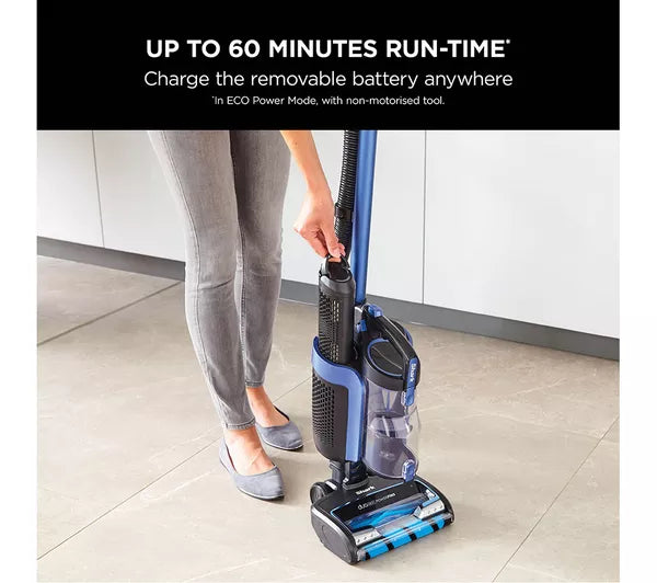 Shark ICZ300UKT Anti Hair Wrap Cordless Upright Vacuum Cleaner with PowerFins Powered Life Away and TruePet Up To 60 min run time