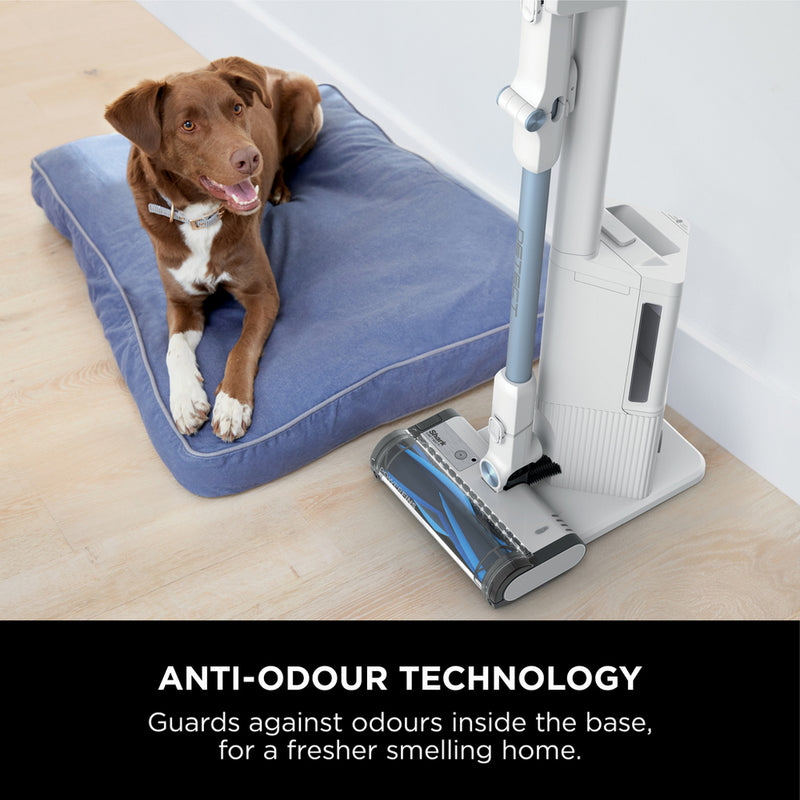 Shark IW4621UKT Detect Clean and Empty Cordless Pet Vacuum Cleaner up to 60 Minutes Run Time White CLEARANCE