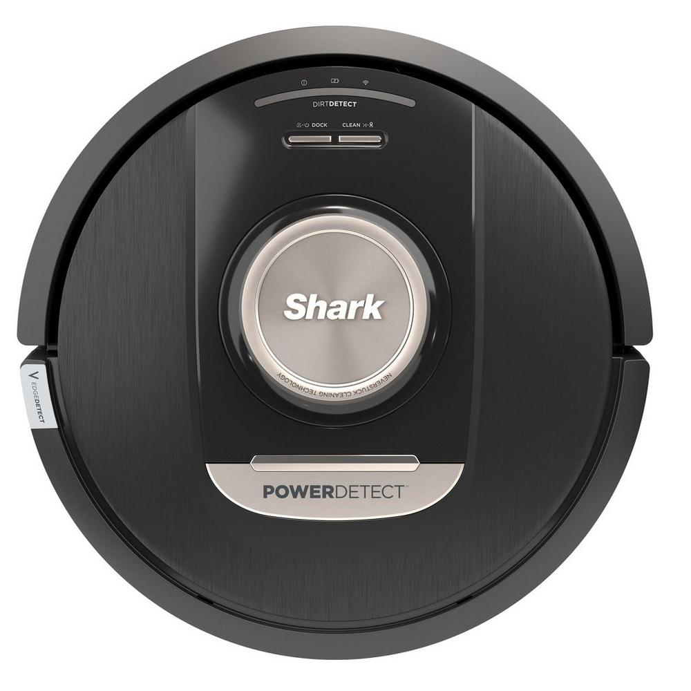 Shark RV2820VEUK PowerDetect Self-Empty Robot Vacuum with Up to 100 Min Minutes Run Time Black