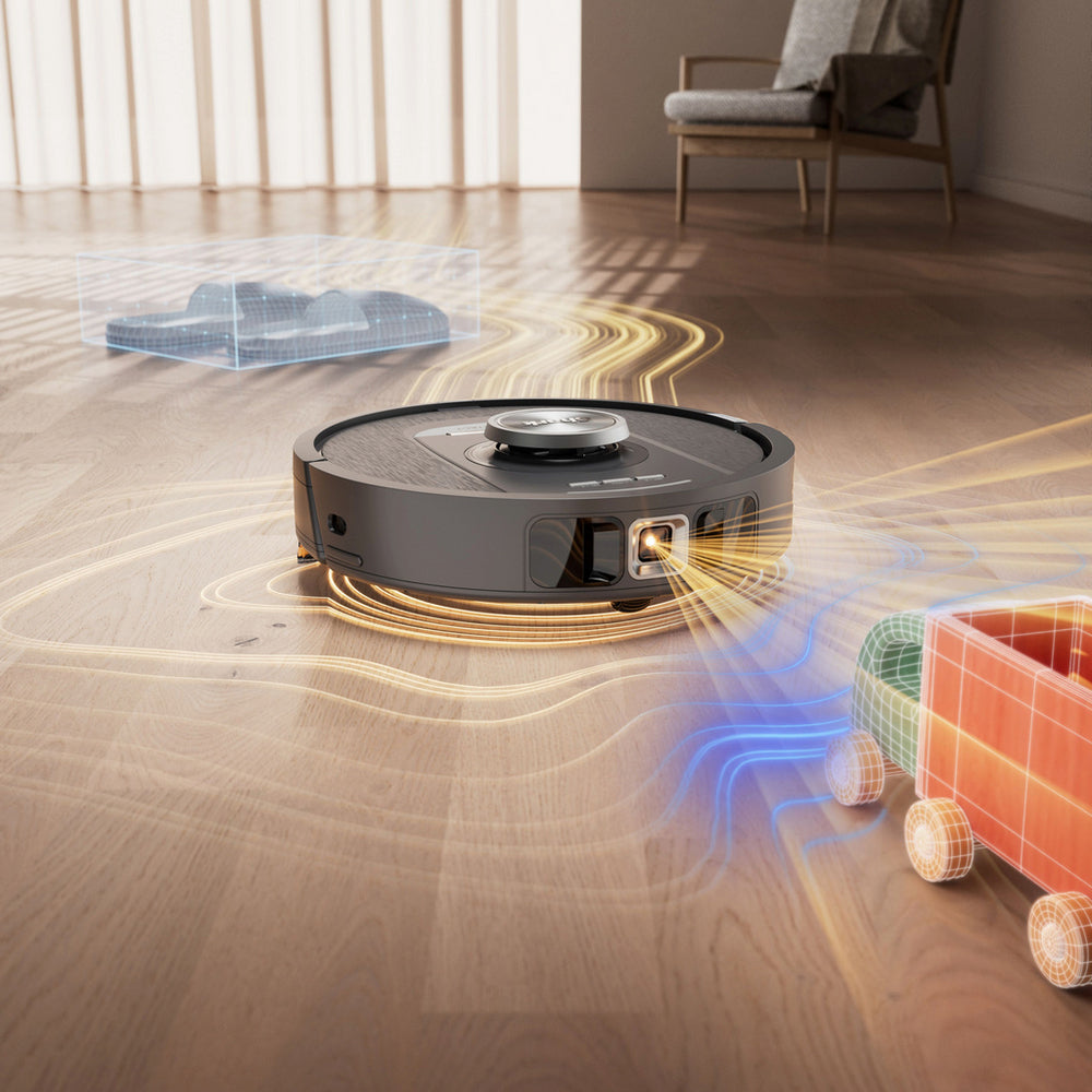 Shark RV2800YEUK PowerDetect NeverTouch 2-in-1 Robot Vacuum and Mop