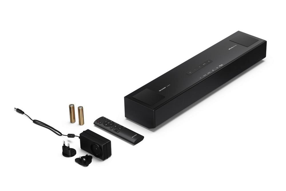 Sharp HT-SB700 2.0.2ch Compact Dolby Atmos Soundbar Black