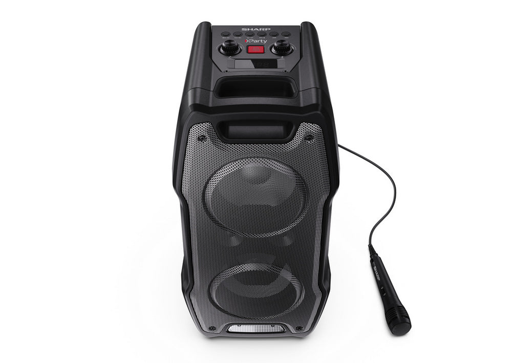 Sharp PS-931 Wireless XParty Sing Portable Speaker Black