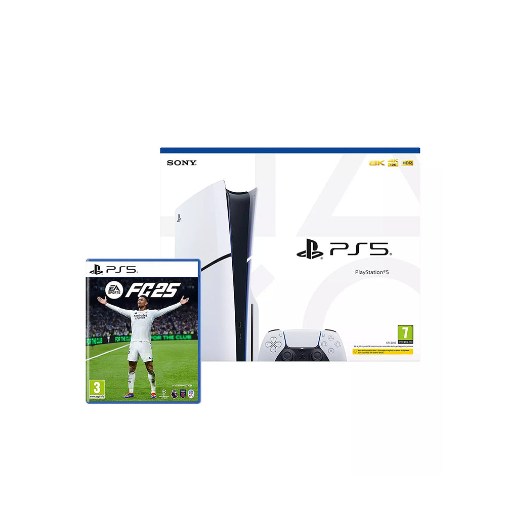 Sony PS5 EA SPORTS FC 25 Bundle - PS5 EA SPORTS FC 25 Bundle Disc Extra Controller Headset Charging Dock