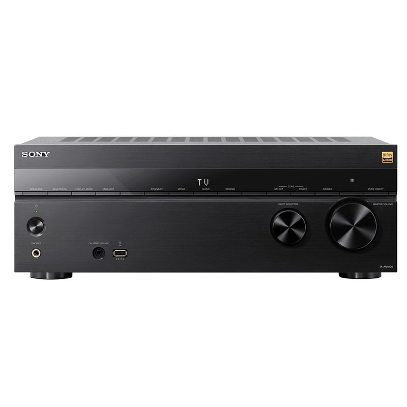 Sony TA-AN1000 7.2 Ch 8K Dolby Atmos AV Amplifier with Wharfedale DX3 HCP 5.1 Walnut Speaker Package