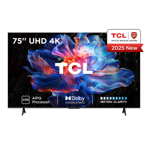 TCL 75V6C-UK 75 Inch V6C 4K Ultra HD HDR Direct LED Smart Google TV 2025