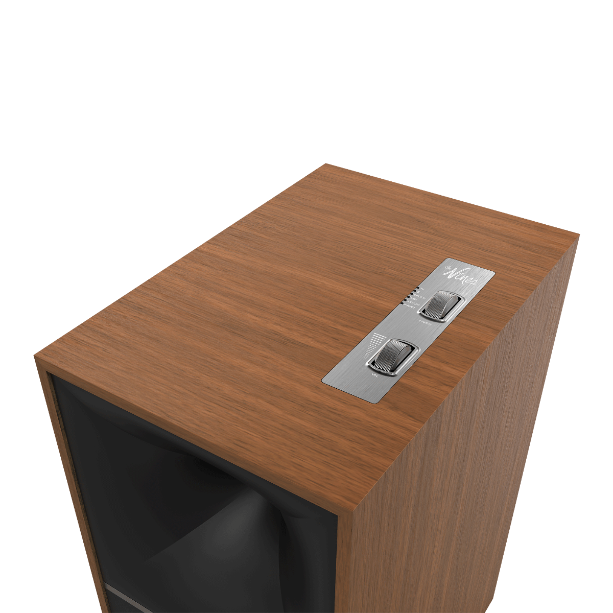 Klipsch The Nines Active Bookshelf Speakers Walnut