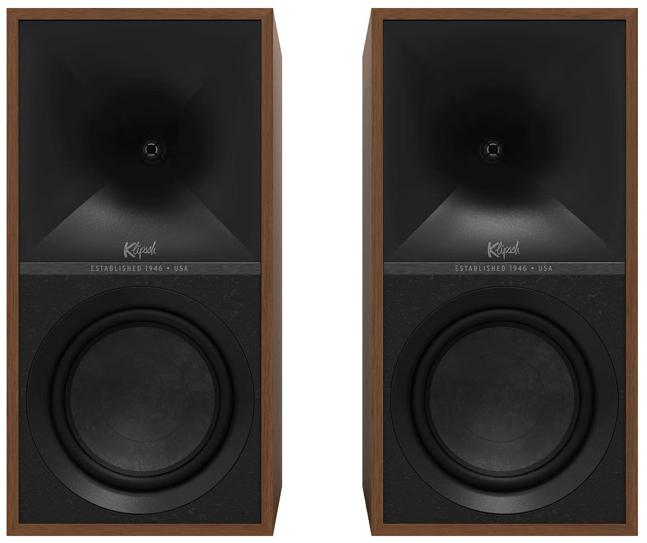 Klipsch The Sevens Active Speakers Walnut