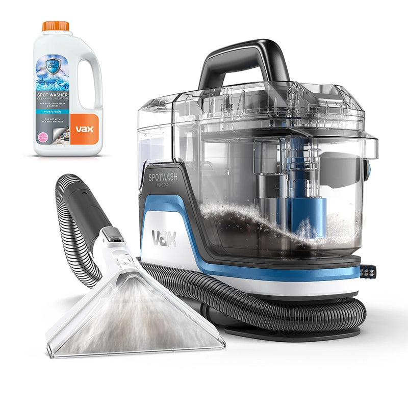 Vax CDSW-MPXPKIT SpotWash Home Duo Carpet Washer and Extra 1.5l Spotwash Antibacterial Solution Bundle