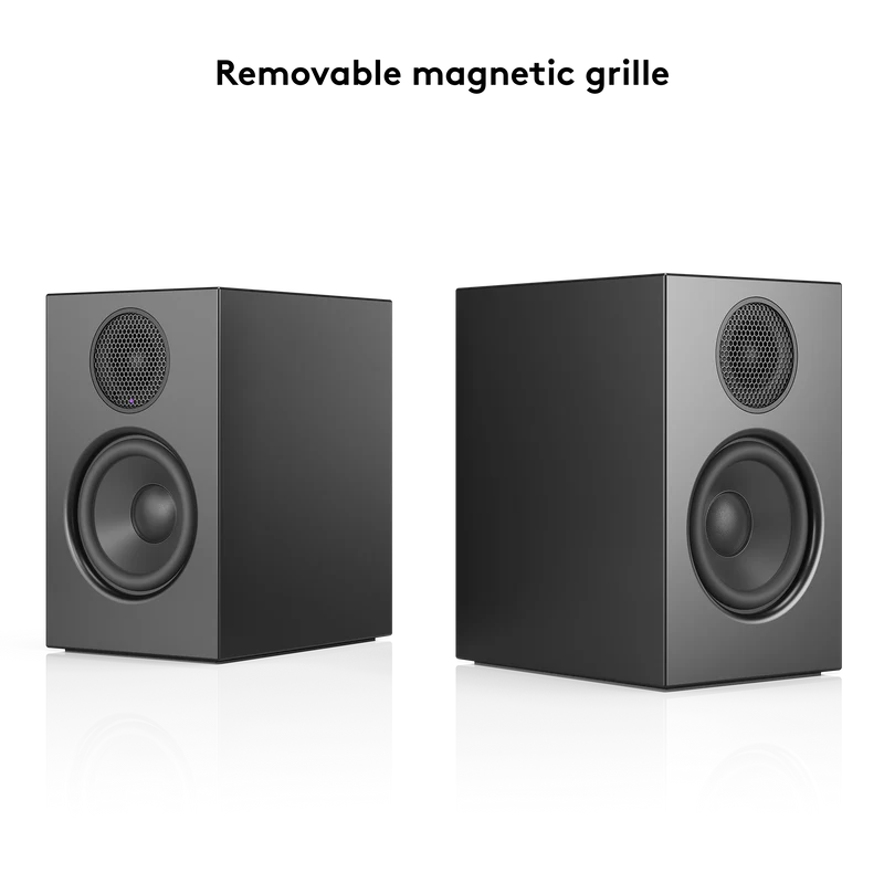 Audio Pro A28 Wireless Multi-room Bookshelf Speakers Pair Black