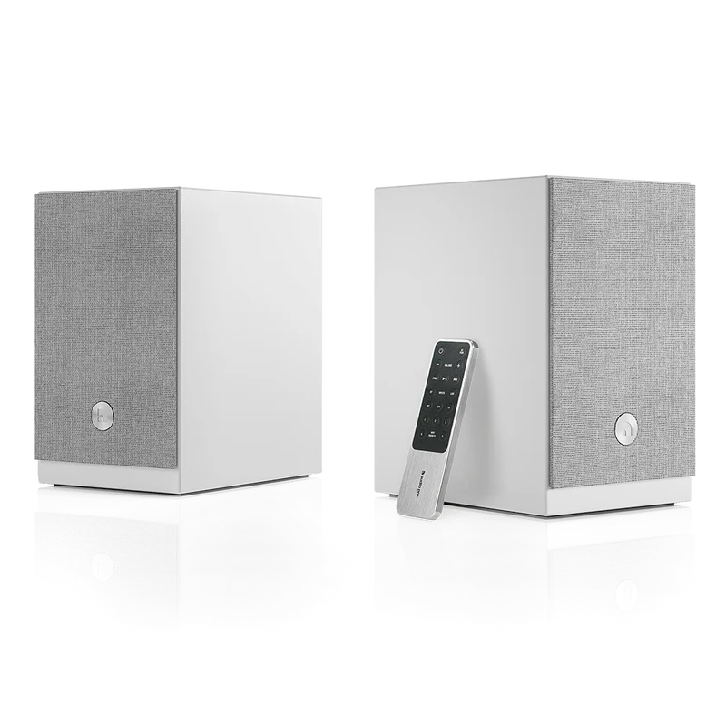 Audio Pro A28 Wireless Multi-room Bookshelf Speakers Pair White