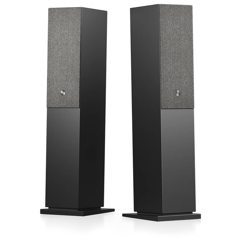 Audio Pro A48 Wireless Multi-Room Bluetooth Floorstanding Speakers Pair Black