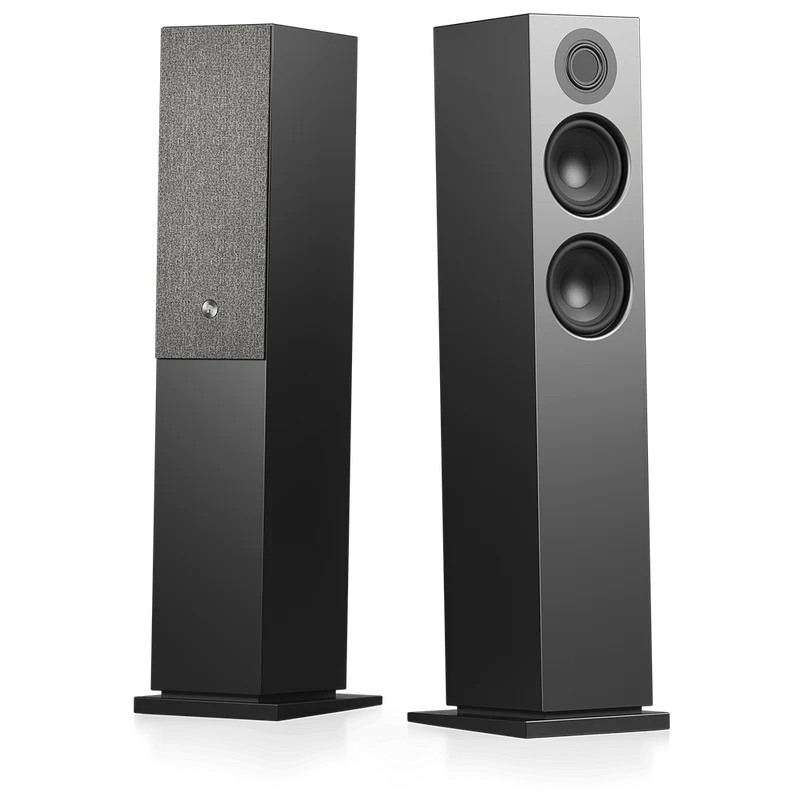 Audio Pro A48 Wireless Multi-Room Bluetooth Floorstanding Speakers Pair Black