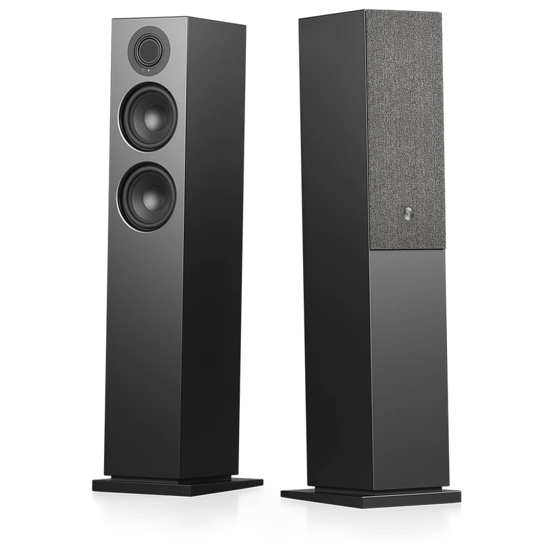 Audio Pro A48 Wireless Multi-Room Bluetooth Floorstanding Speakers Pair Black