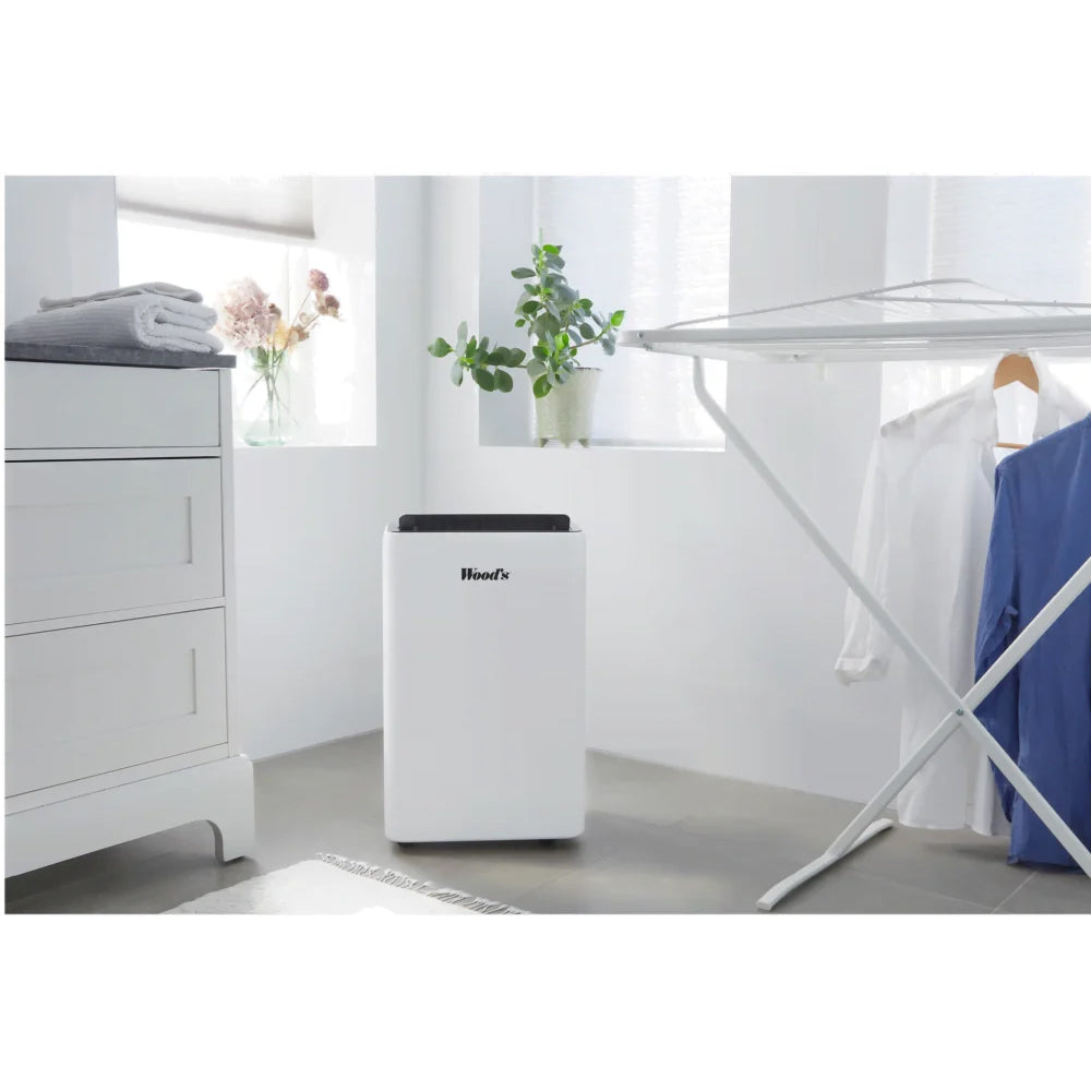 Woods MRD20GW 20L Dehumidifier with WiFi White