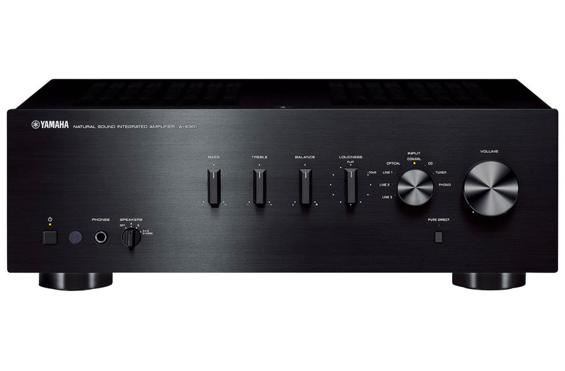 Yamaha AS301B Integrated Amplifier Black