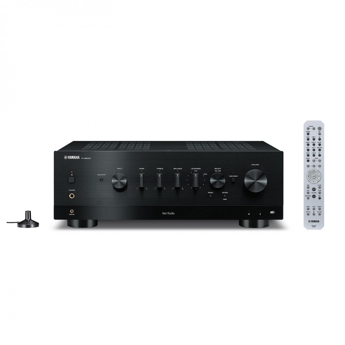 Yamaha R-N800A Network Receiver with Phono and Built In DAC Black