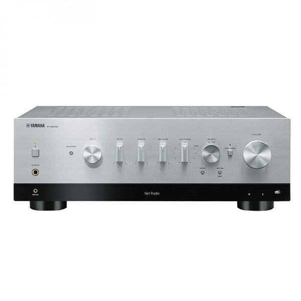 Yamaha R-N800A Network Receiver with Phono and Built In DAC Silver