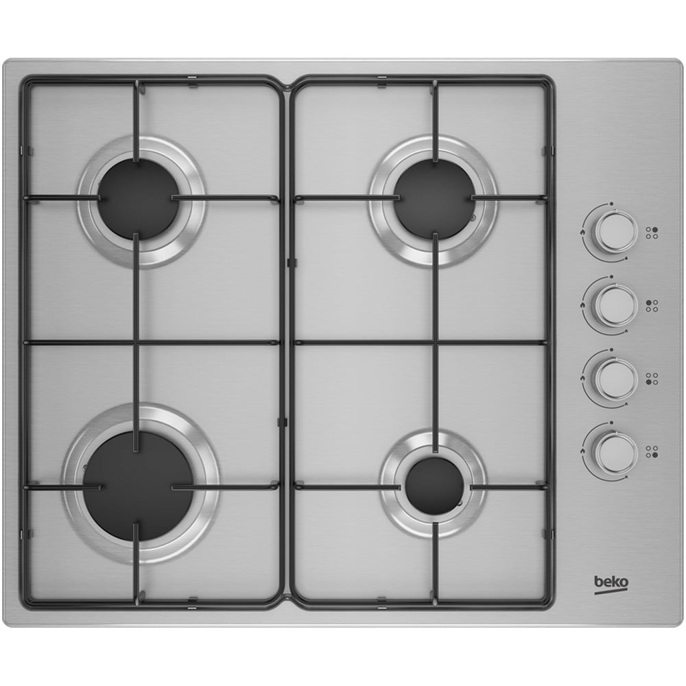 Beko CIHYG21SX 61cm Gas Hob - Stainless Steel