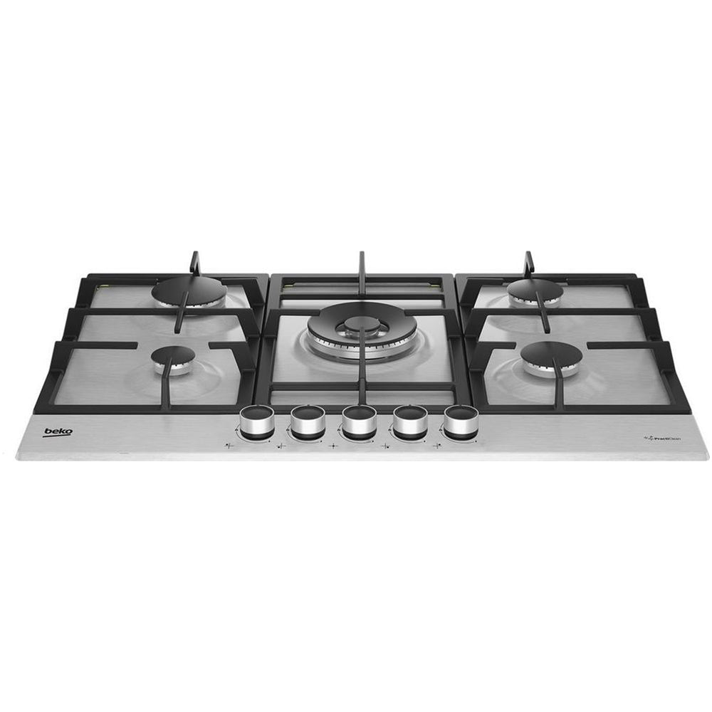 Beko CIHYG32SXE 75cm Gas Hob - Stainless Steel