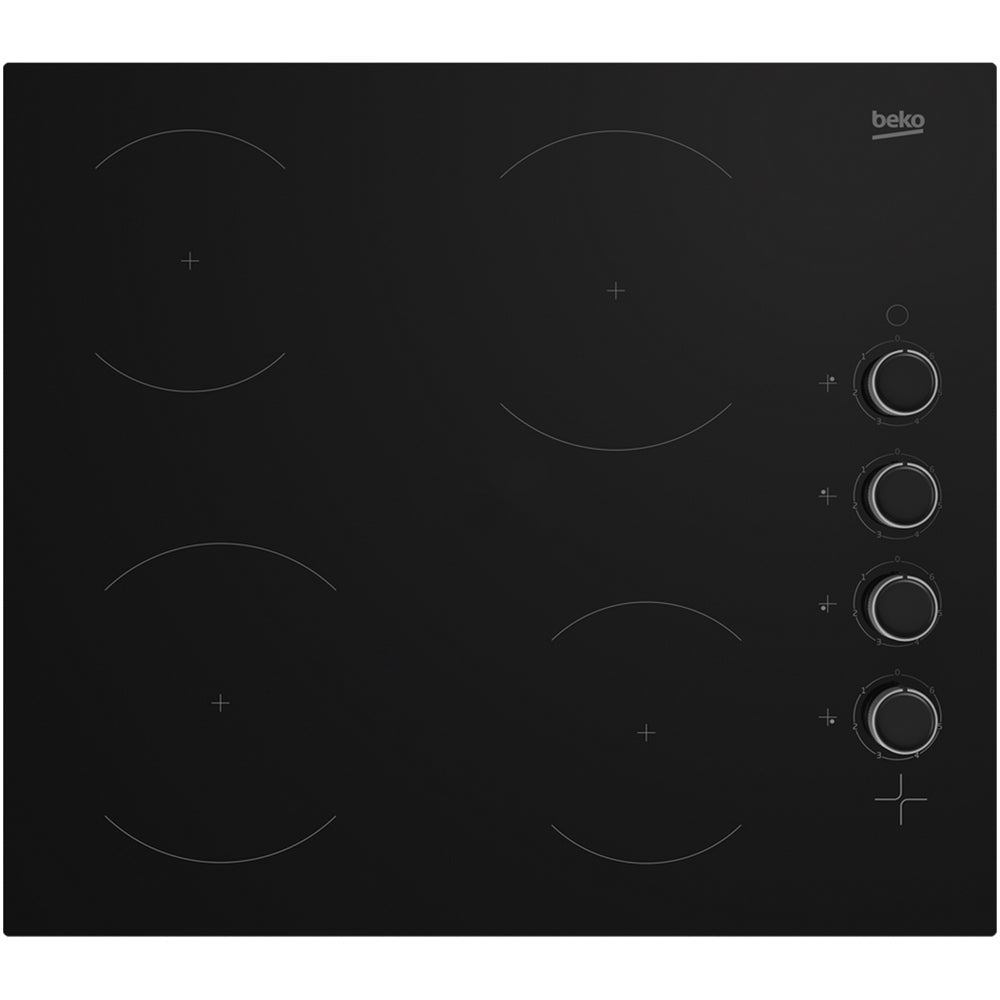 Beko CIHYV21B 58cm Ceramic Hob Black