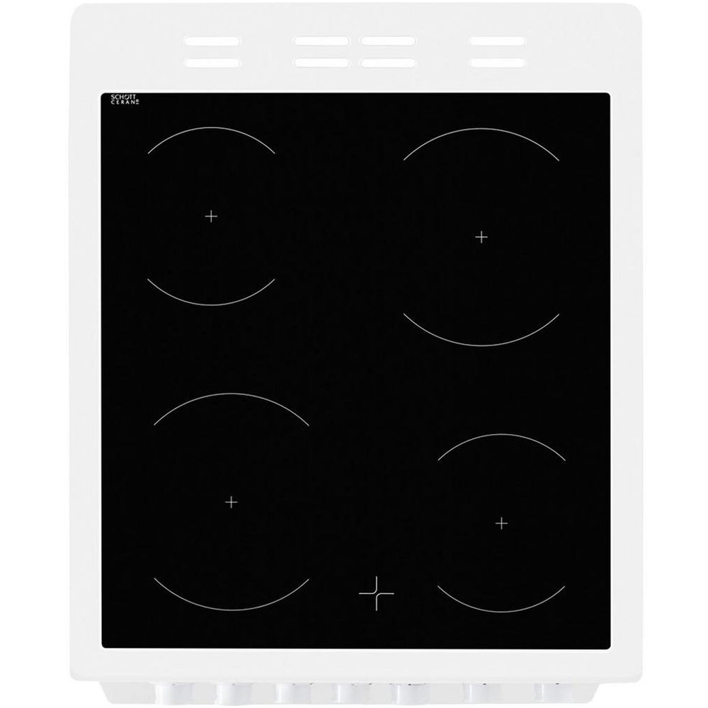 Beko EDVC503W 50cm Electric Double Oven with Ceramic Hob - White