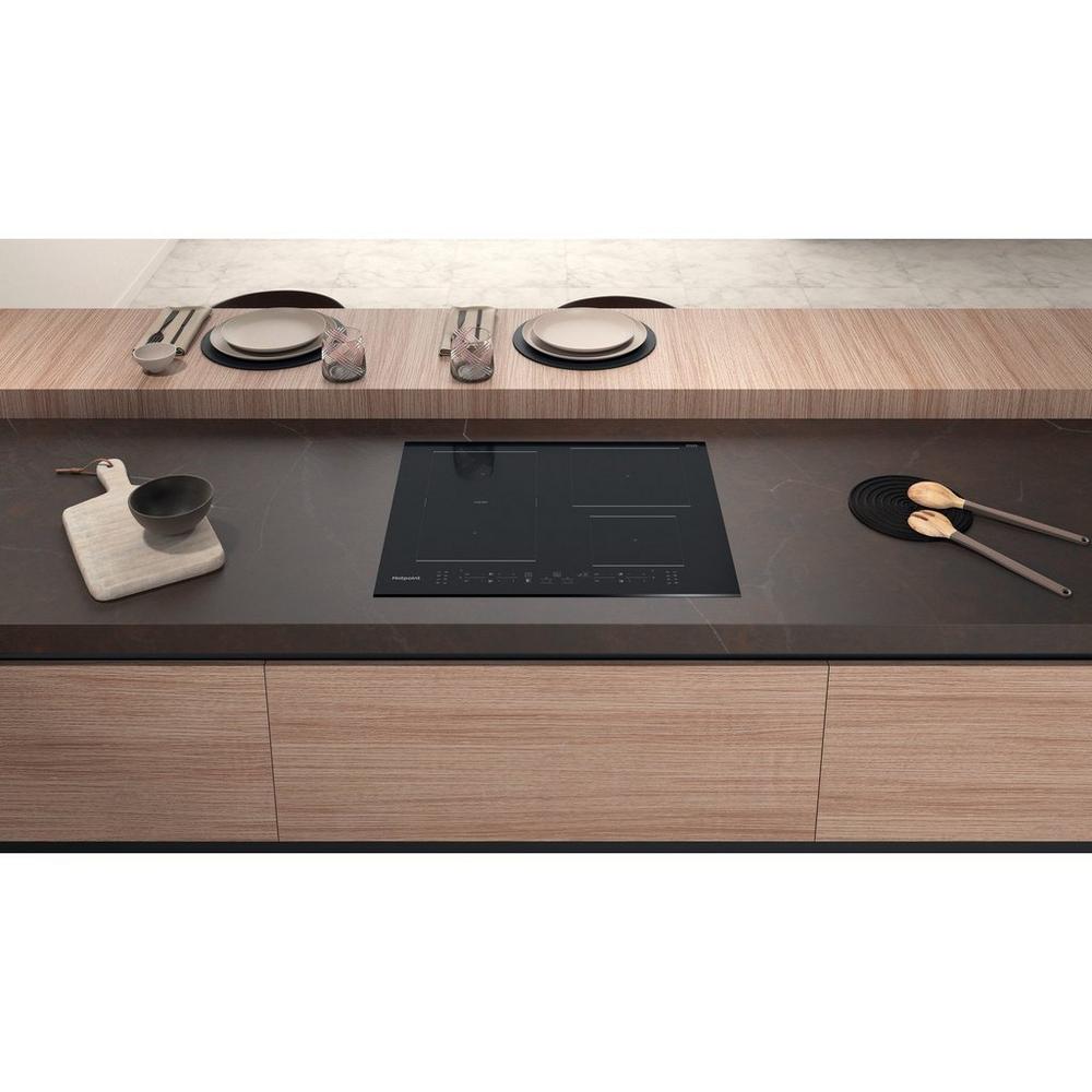 Hotpoint TB7960CBF 59cm Induction Hob - Black