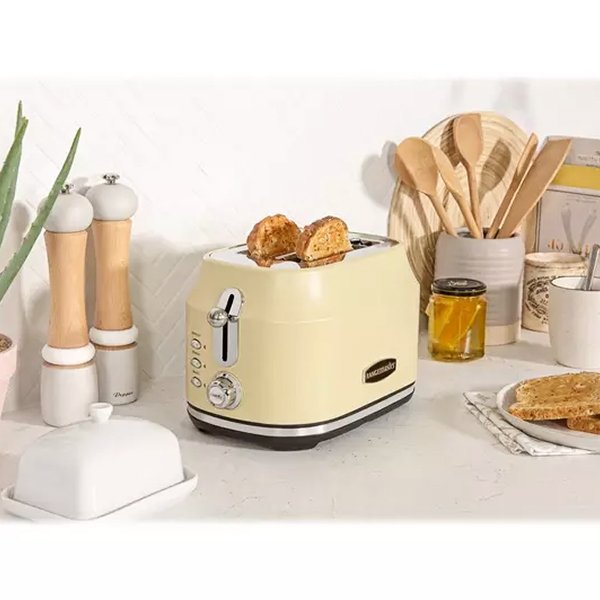 Rangemaster RMCL2S201CM Classic 2 Slice Toaster - Cream