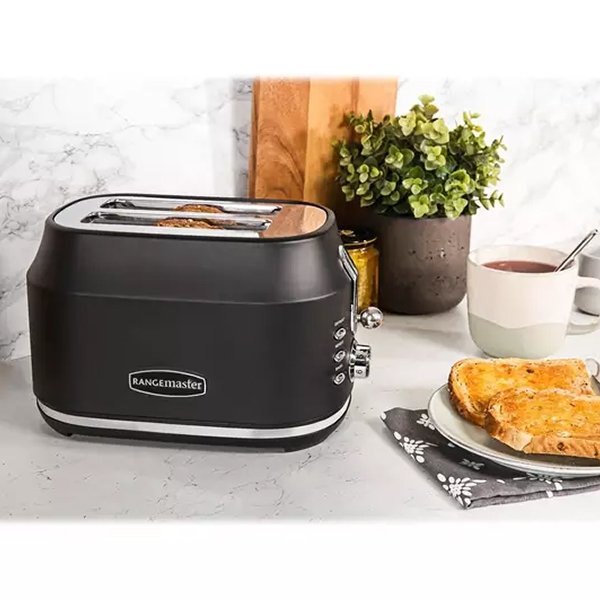 Rangemaster RMCL2S201BK Classic 2 Slice Toaster - Black